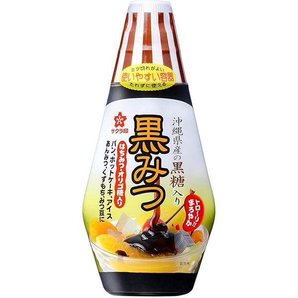 Amazon.com : [Product of Japan] 加藤美蜂園本舗 黒みつ Sakura Kato